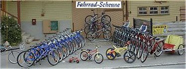 Die Fahrradscheune am Sch�nbuch bietet Incentives, Rad-Verleih und gef�hrte Biketouren.